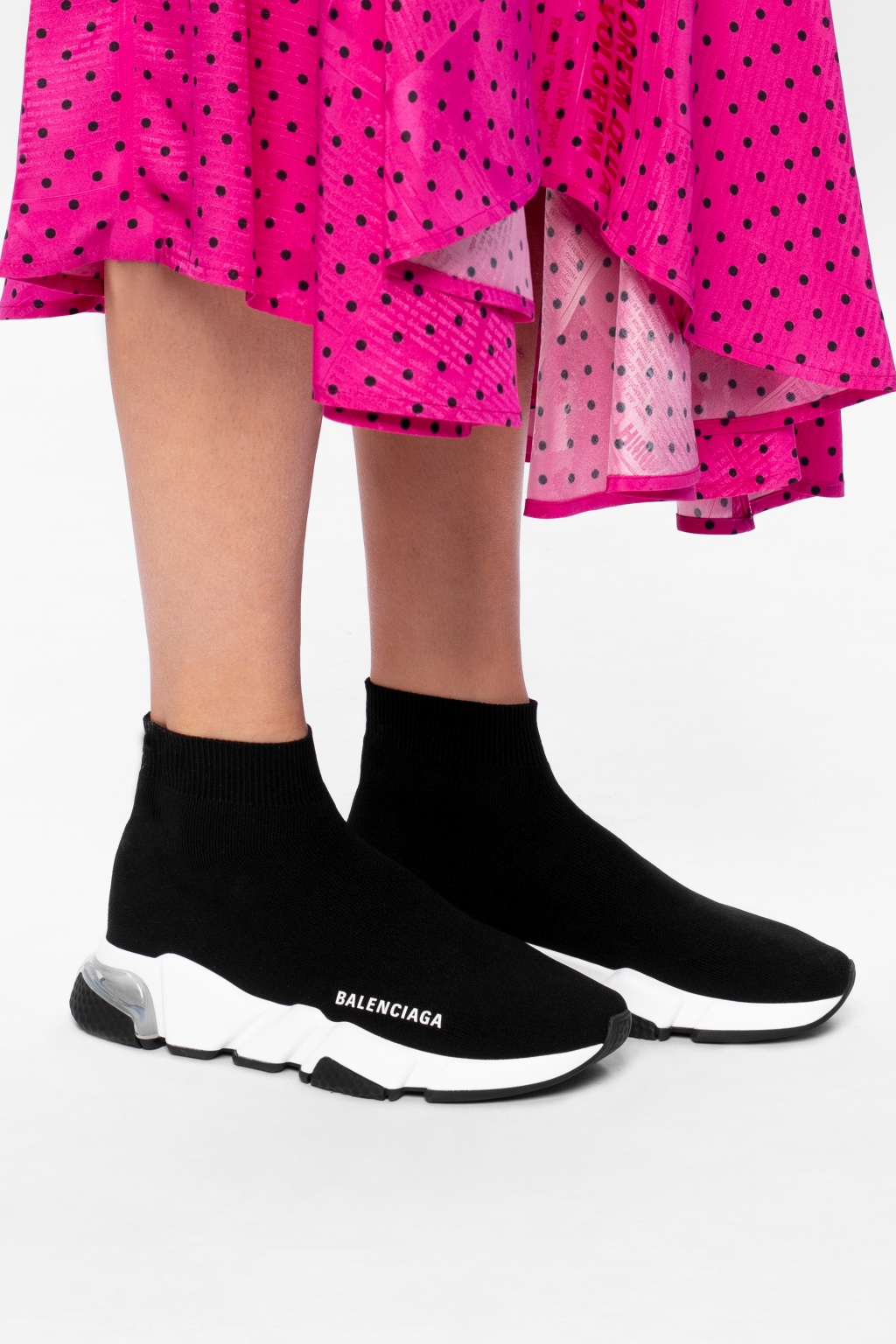 Balenciaga sock cheap shoes mens pink